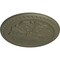 Ekena Millwork Emeryville Ceiling Medallion, Hand-Painted Spartan Stone, 16 7/8"OD x 5/8"P CM16ERSSF - alternate 3